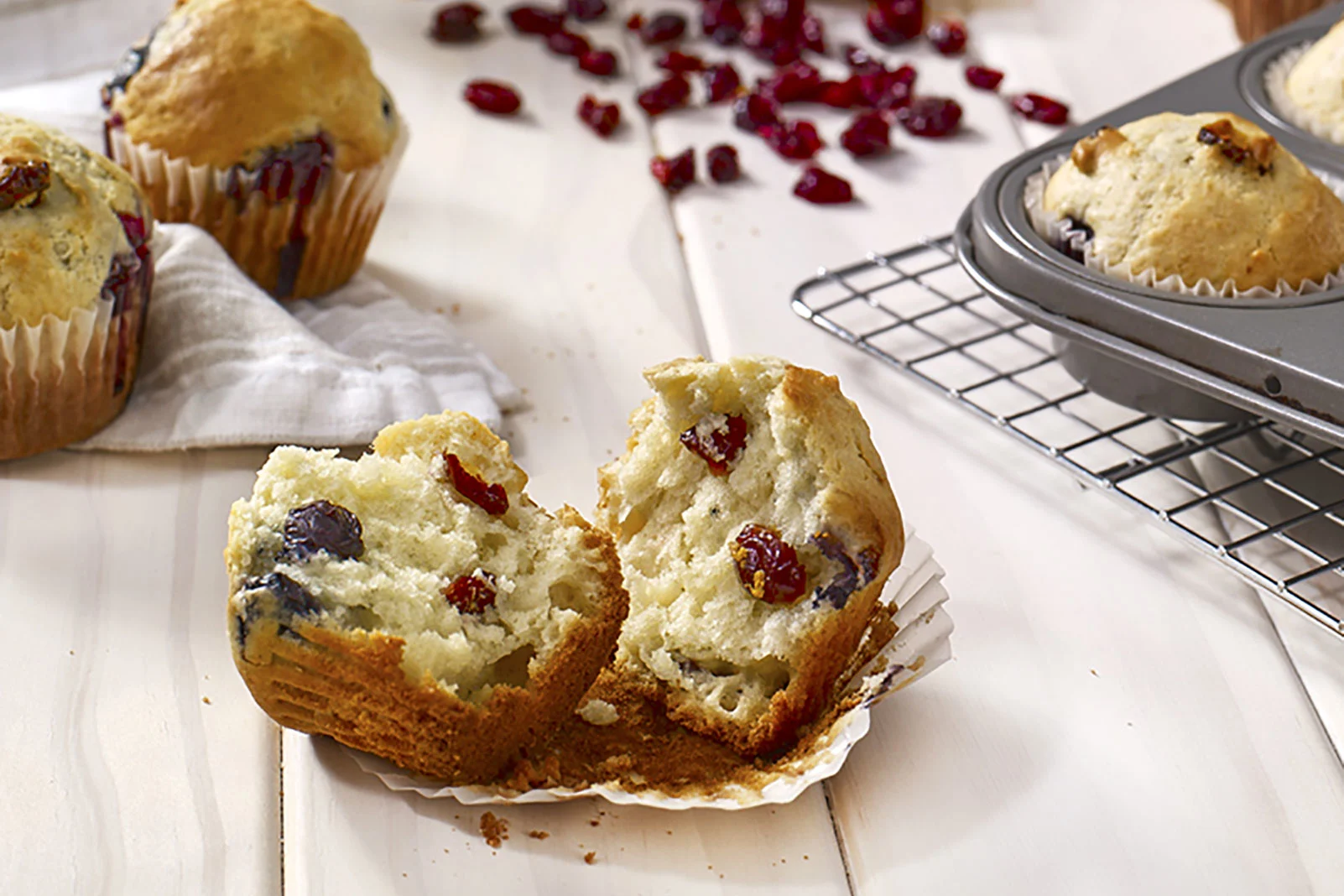 Cranberry Blueberry Muffins