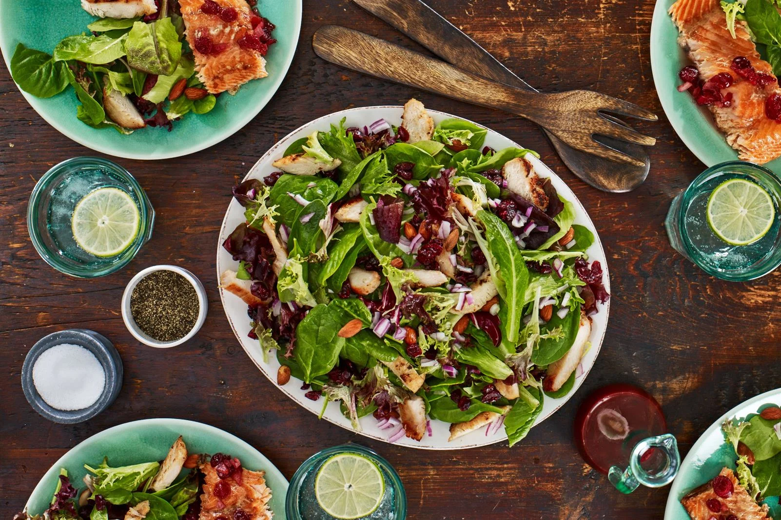 Chicken Cranberry Almond Salad